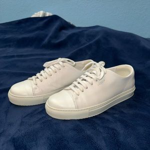 White Leather Axel Arigato Shoes